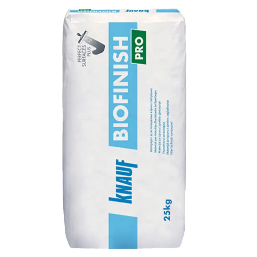 Bag of Knauf Biofinish Pro finishing plaster