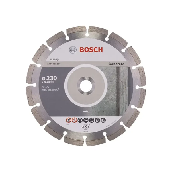 Disk diamanti Bosch 230 mm për prerje betoni